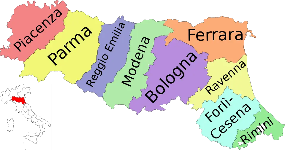 Emilia-Romagna - Servizio a domicilio Provincia: Forli' - Cesena