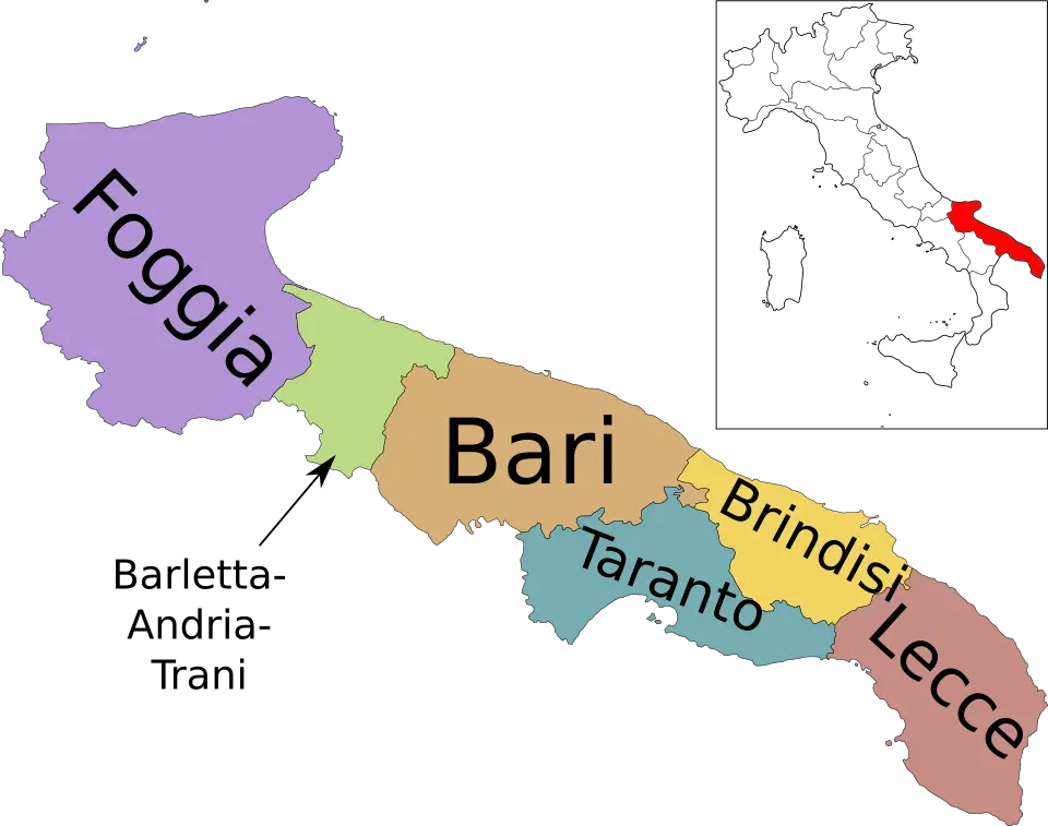 Puglia - Servizio a domicilio