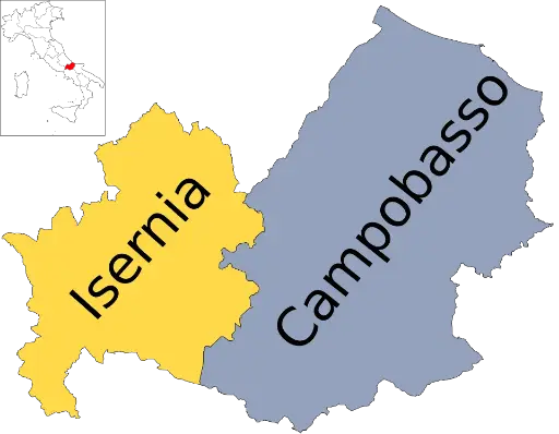 Molise - Servizio a domicilio Provincia: Isernia