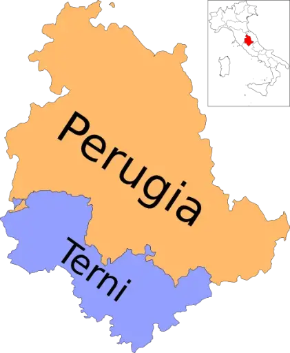 Umbria - Servizio a domicilio Provincia: Terni