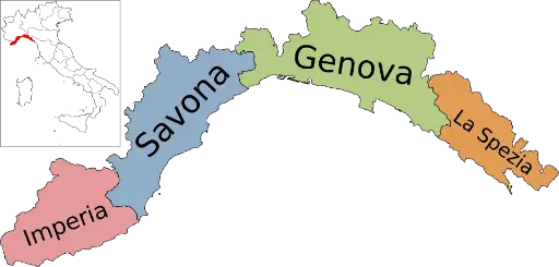 Liguria - Servizio a domicilio Provincia: Genova