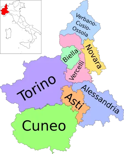 Piemonte - Servizio a domicilio Provincia: Novara